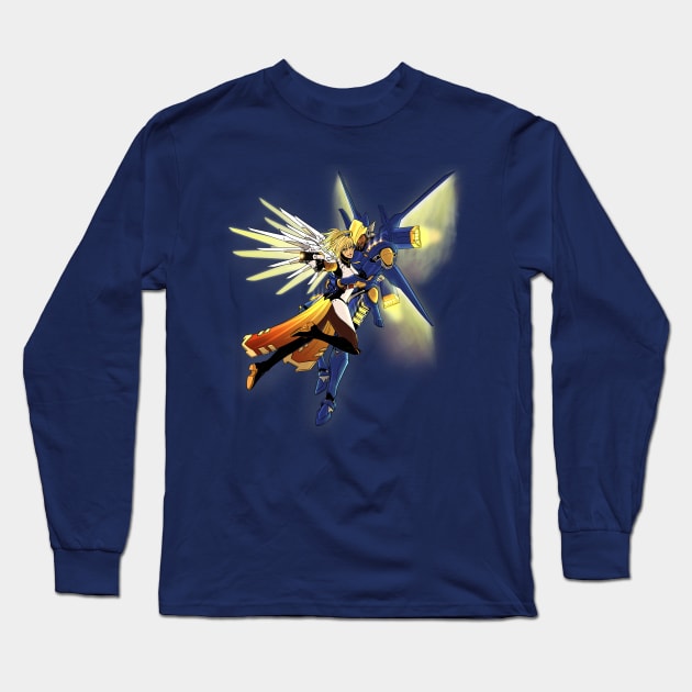Pharmercy (Colored Version) Long Sleeve T-Shirt by trixdraws